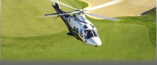 Agusta 109 Grand in flight Agusta 109 Grand in flight